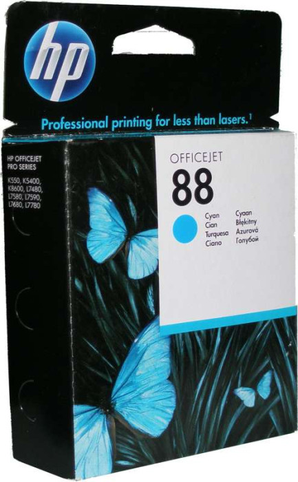 Картридж HP C9386AE Cyan Ink with Vivera Ink №88 for Office