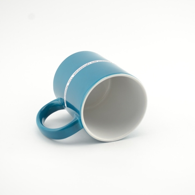 Кружка полуглянцевая MT-B006P Хамелеон для сублимации, 11oz, Зеленая (48)