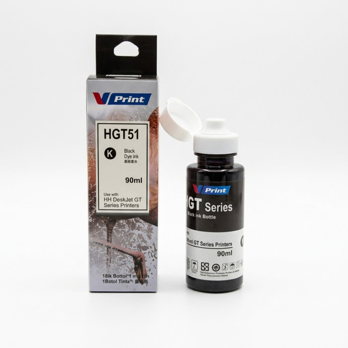 Чернила VPRINT HH UNIVERSAL ТИП GT51 (IT 115/315/415/319/419) Black / Черный 90ml (100) водорастворимые для струйных принтеров