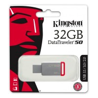 USB Флеш  32GB 3.0 Kingston DT50/32GB металл