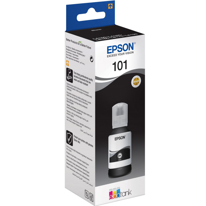 Чернила C13T03V14A 101 L4150/L4160/L6160/L6170/L6190/L4167 Black ink bottle 127ml