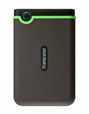 Внешний жесткий диск 2,5  500GB Transcend TS500GSJ25M3 прорезиненый корпус черный/ зеленый