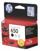 HP 650 Black Ink Cartridge HPCZ101A