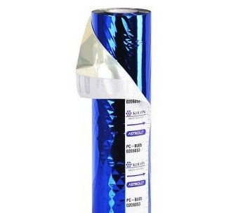 Фольга для применения в ламинаторах, (Синяя) PC-B05, ширина рулона 210 мм / длина 120 м