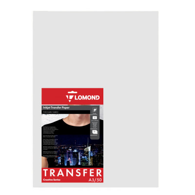 ТЕРМОТР-Р струйный для ТЁМНЫХ тканей  (A3/50)  LOMOND  808325